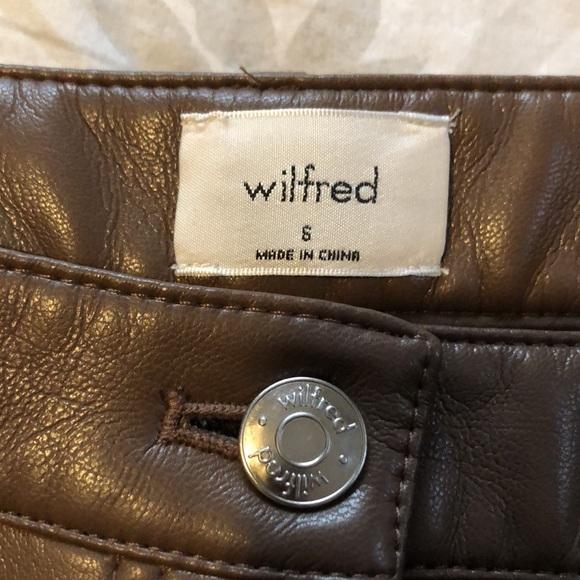 WILFRED LEATHER PANTS LONG - Picture 4 of 4